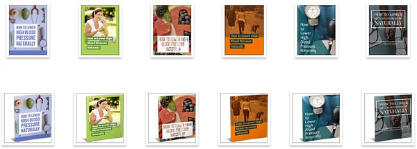 How To Lower High Blood Pressure PLR Content Pack